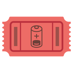 admission tickets and low battery