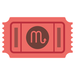 admission tickets and Scorpio