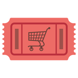 admission tickets and shopping cart