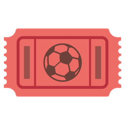 admission tickets and soccer ball