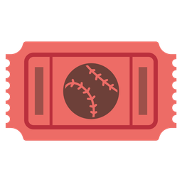 admission tickets and softball