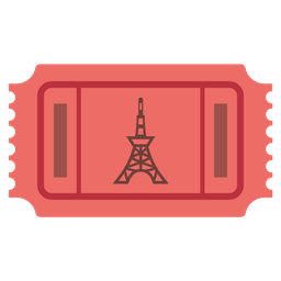 admission tickets and Tokyo tower