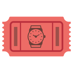 admission tickets and watch