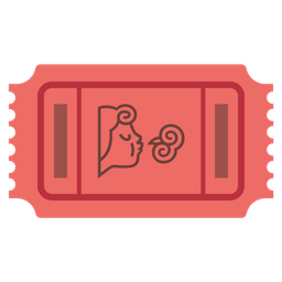 admission tickets and wind face