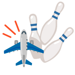 airplane and bowling
