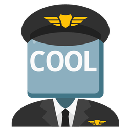 airplane and COOL button