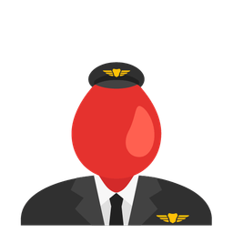 airplane and drop of blood