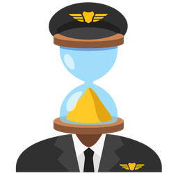 airplane and hourglass done