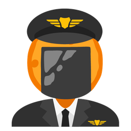 airplane and rice cracker