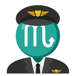 airplane and Scorpio