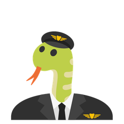 airplane and snake