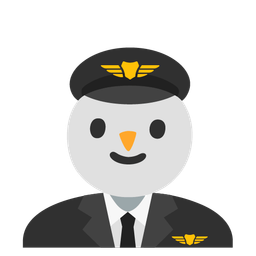 airplane and snowman without snow