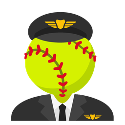 airplane and softball