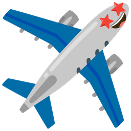 Airplane and Star-struck