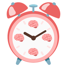 alarm clock and brain