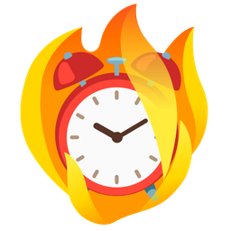 alarm clock and fire