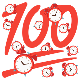 alarm clock and hundred points