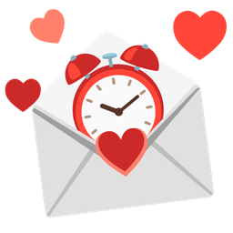 alarm clock and love letter