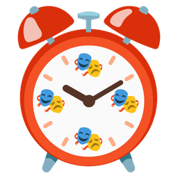 alarm clock and performing arts