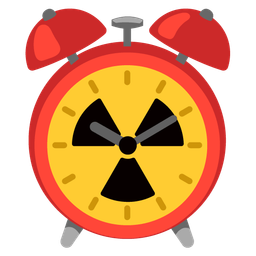 alarm clock and radioactive