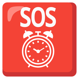alarm clock and SOS button