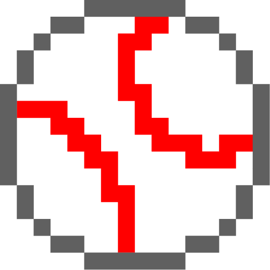 Alien monster and Baseball