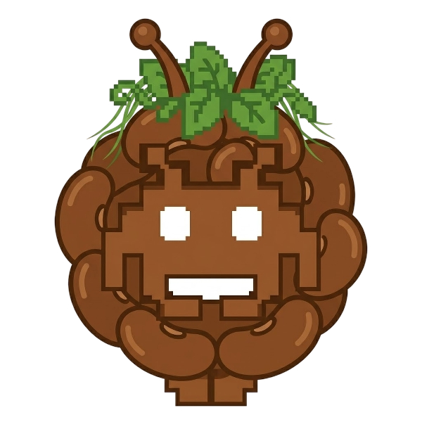 Alien monster and Beans