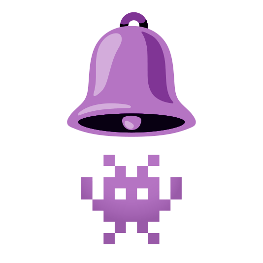 Alien monster and Bell