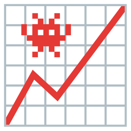 alien monster and chart increasing
