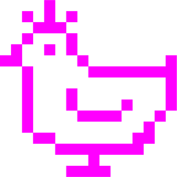 alien monster and chicken