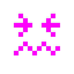 alien monster and confounded face