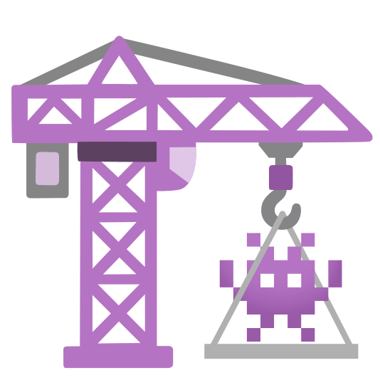 Alien monster and Construction