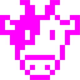 alien monster and cow face