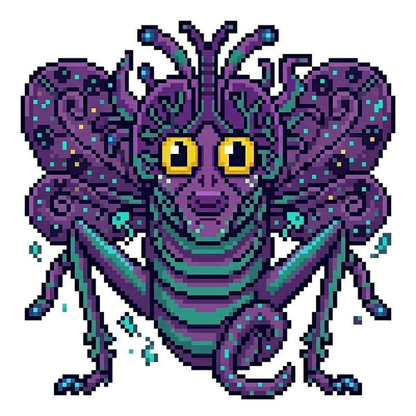 Alien monster and Cricket