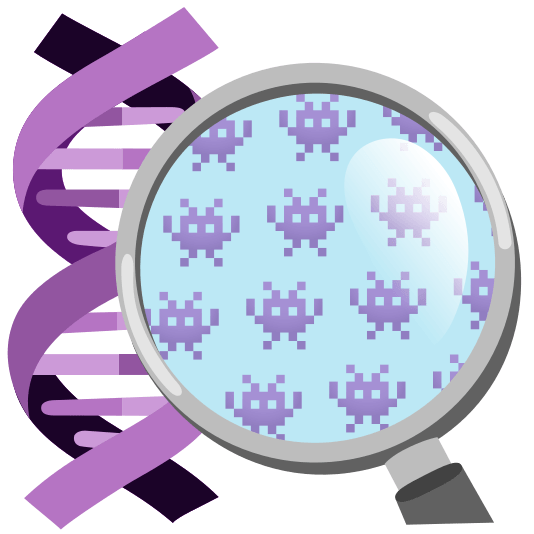 Alien monster and Dna