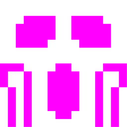 Alien monster and Face screaming in fear