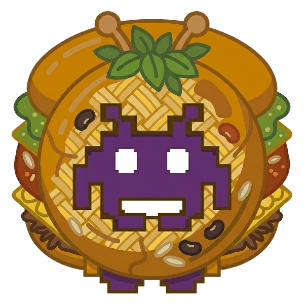 Alien monster and Falafel