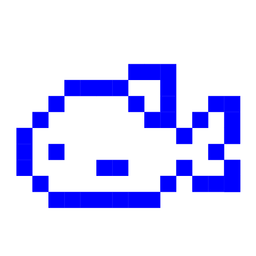 alien monster and fish