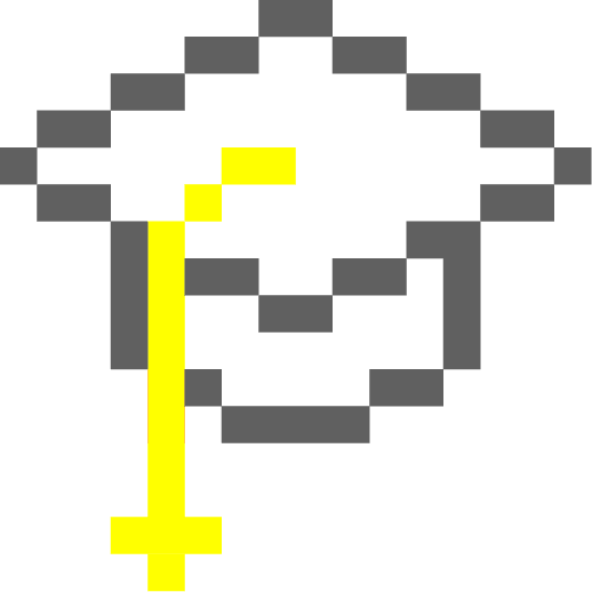 Alien monster and Graduation cap