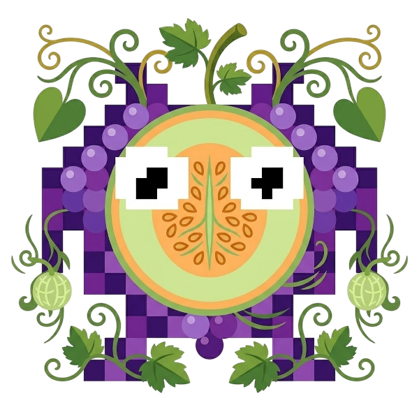 Alien monster and Melon