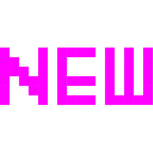 Alien monster and NEW button