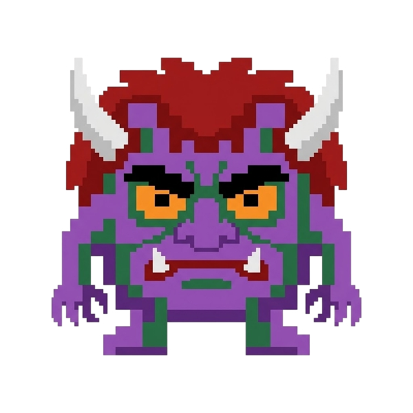 Alien monster and Ogre