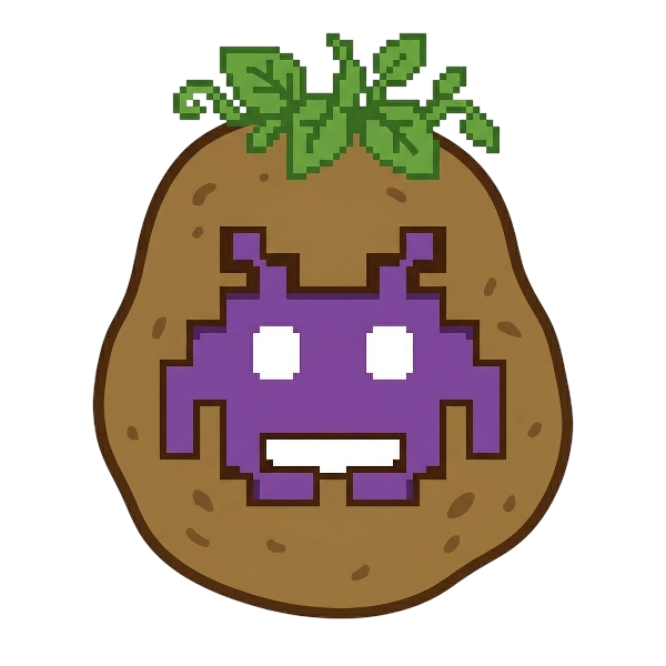 Alien monster and Potato