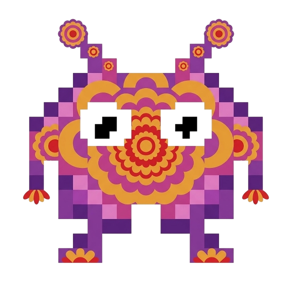 Alien monster and Rosette