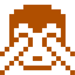 alien monster and see-no-evil monkey