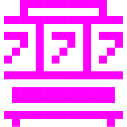 alien monster and slot machine