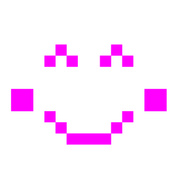 Alien monster and Smiling face with smiling eyes