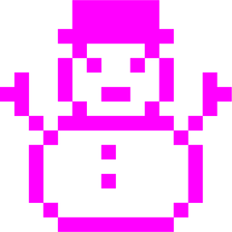 alien monster and snowman without snow