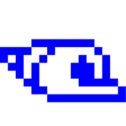 alien monster and spiral shell