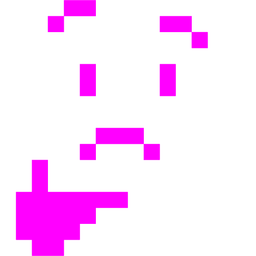 alien monster and thinking face